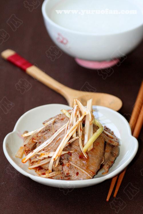 凉拌猪舌的做法